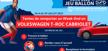 Le jeu du Ballon VW - Euro Féminin 2022